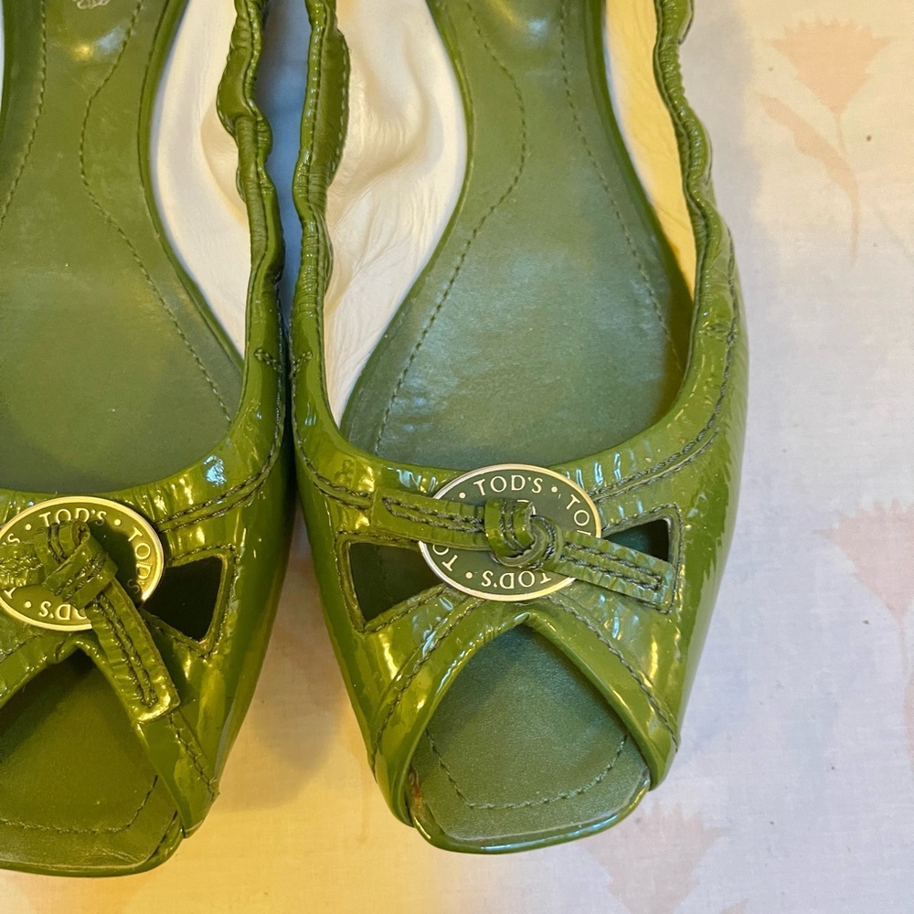 Authentic Tod’s Peep Toe Shoes View 6